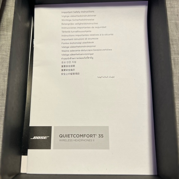 Bose QuietComfort 35 Series II QC35 Wireless Noise Cancelling Headphones Silver - Picture 14 of 16